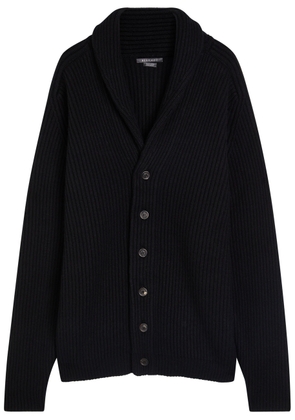 Begg X CO Yacht Cashmere Cardigan - Black - XL