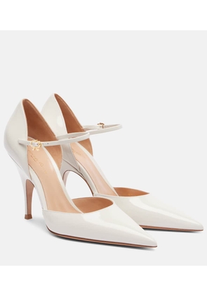 Gianvito Rossi 95 patent leather pumps