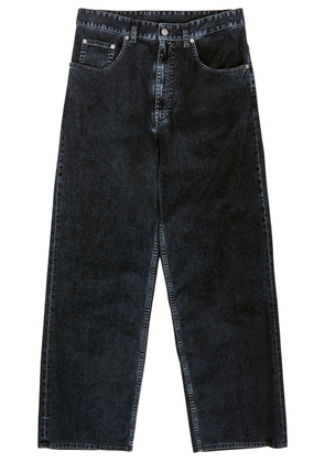MM6 BY Maison Margiela Washed Straight-leg Jeans - Black - 32 (W32 / M)