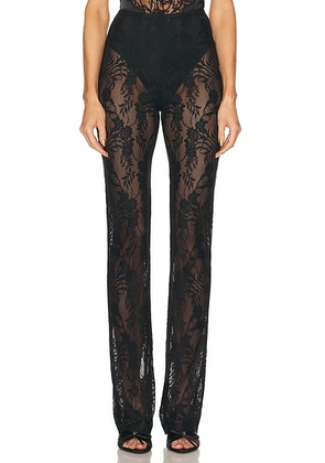 Norma Kamali Boot Pant in Black - Black. Size L (also in XL).