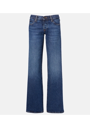 Frame x Amelia Gray The Gray low-rise straight jeans