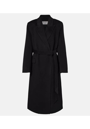 Acne Studios Wool and cashmere wrap coat