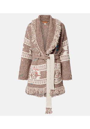 Alanui Written By The Ocean cotton cardigan