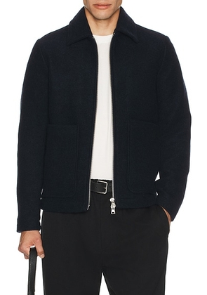 NN07 Gael Jacket in Navy Blue - Blue. Size M (also in ).