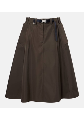 Prada Belted midi skirt