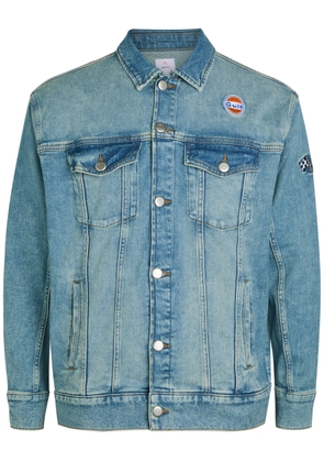 AN-Y1 Star Panelled Stretch-denim Jacket - One Size