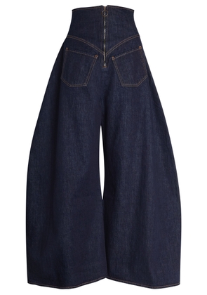 A.W.A.K.E Mode Wide-leg Jeans - Indigo - 38 (UK10 / S)