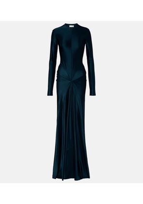 Victoria Beckham Gathered satin gown