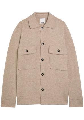 Allude Wool and Cashmere-blend Overshirt - Beige - XL