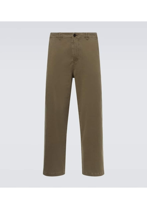 Frame Cotton twill chinos