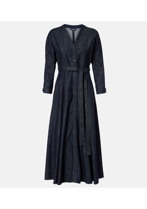 'S Max Mara Ambra denim wrap dress