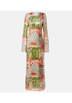 Alemais x Laurence Leenaert Lumira sequined gown