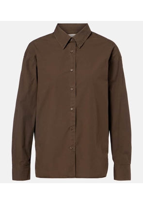 Nili Lotan Amante cotton poplin shirt