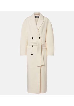 Jacquemus Man's virgin wool coat