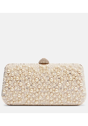 Valentino Garavani Carry Secrets Mini embellished satin clutch