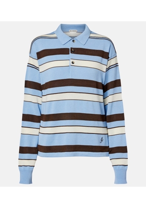 JW Anderson Striped polo shirt