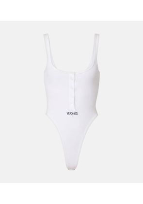Versace Cotton-blend bodysuit