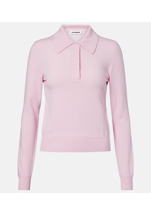 Jil Sander Virgin wool polo sweater