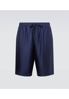 Dolce&Gabbana Silk satin bermuda shorts