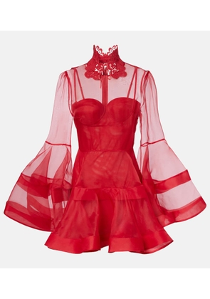 Zimmermann Rebellion silk minidress