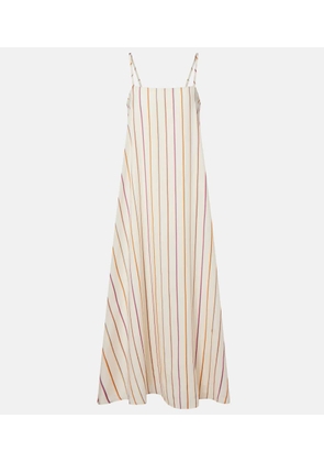 Asceno Melfi striped maxi dress