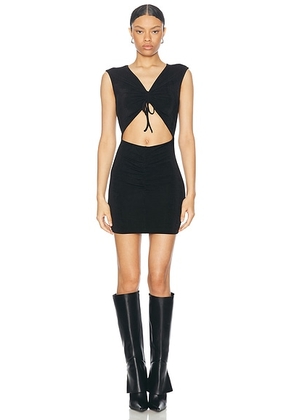 RTA Leah Dress in Black - Black. Size L (also in ).