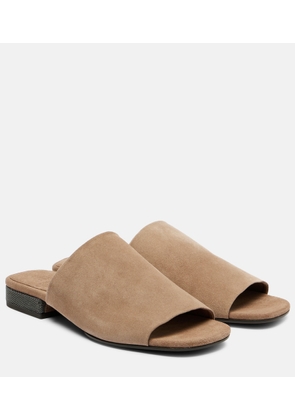 Brunello Cucinelli Suede sandals