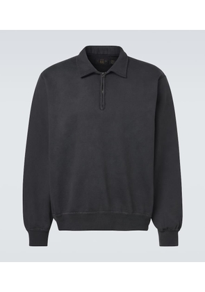 RRL Cotton half-zip sweatshirt