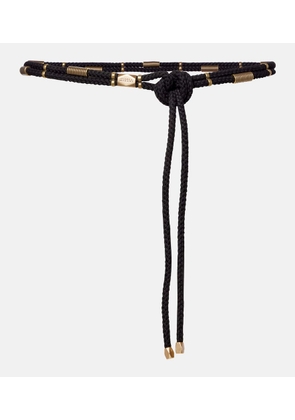Isabel Marant Sayka embellished braided belt