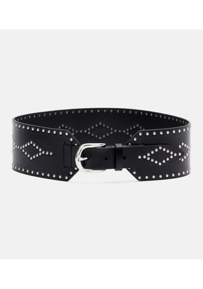 Isabel Marant Lucie studded leather belt