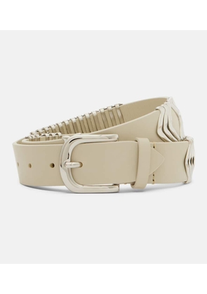 Isabel Marant Tehora embellished leather belt