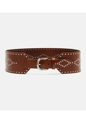 Isabel Marant Lucie studded leather belt