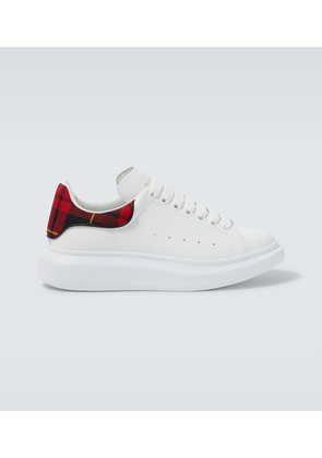 McQueen Oversized leather sneakers