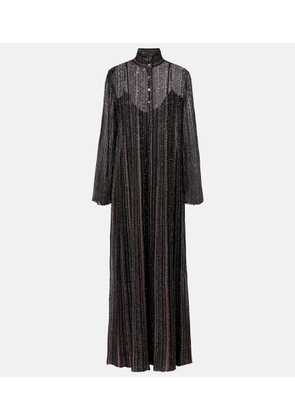 Missoni Sequined lame maxi dress