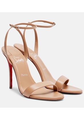 Christian Louboutin Miss Z 100 leather sandals