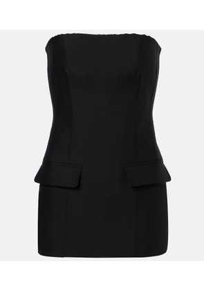 Toteme Wool and silk crepe top