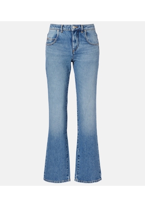 Isabel Marant Dromie mid-rise straight jeans