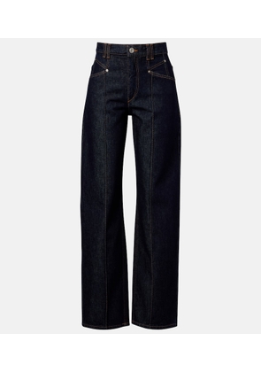 Isabel Marant Drolane high-rise straight jeans
