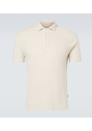 Fedeli Mondial cotton terry polo shirt