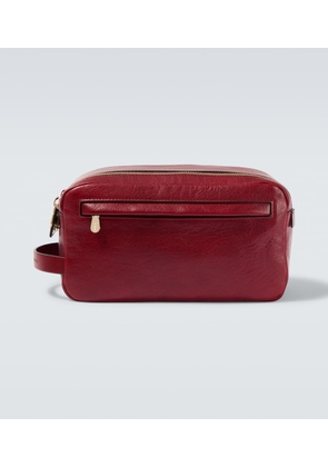 Brunello Cucinelli Leather toiletry bag