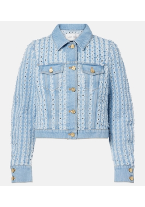 Nina Ricci Striped denim jacket