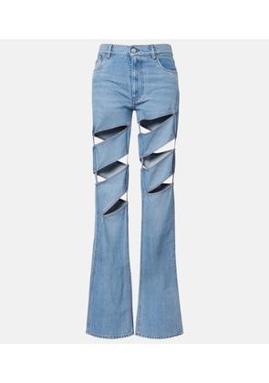 Coperni Spiral wide-leg jeans