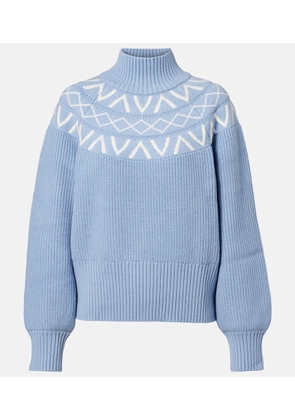 Varley Marcie ribbed-knit turtleneck sweater