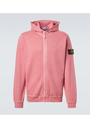Stone Island Compass cotton zip-up hoodie