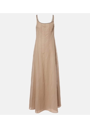 Brunello Cucinelli Cotton maxi dress