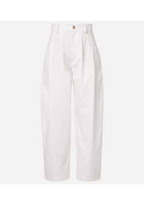 Brunello Cucinelli Cotton wide-leg pants