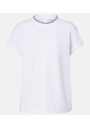 Brunello Cucinelli Cotton-blend T-shirt