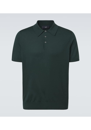 Dunhill Cotton and silk polo shirt