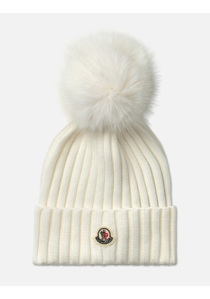 Wool Beanie with Pom Pom