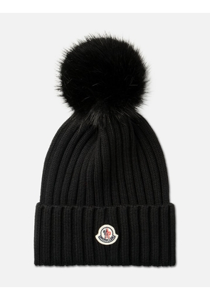 Wool Beanie with Pom Pom